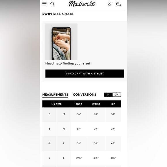 Madewell High-Cut Bikini Bottom Floral Print - Picture 4 of 15